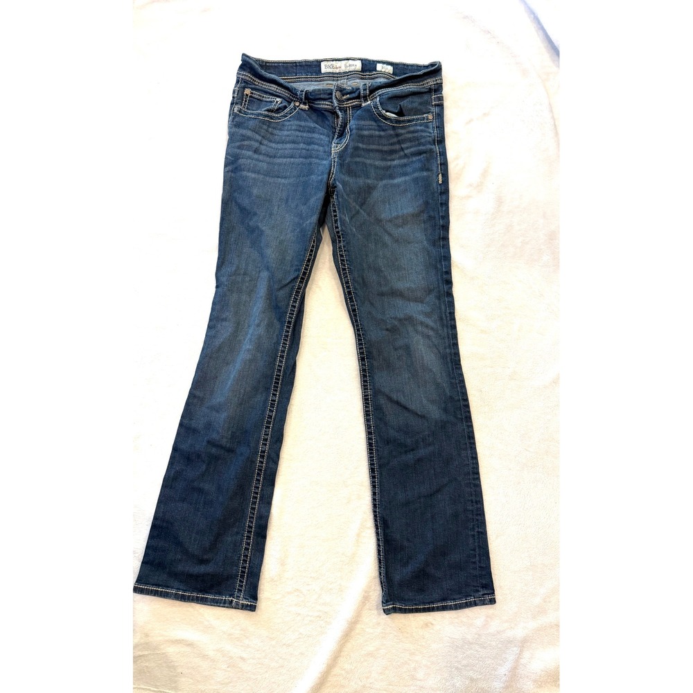 BKE Dakota Bootcut Jeans Dark Wash Stretch Denim 31L 31x33.5 Womens‎